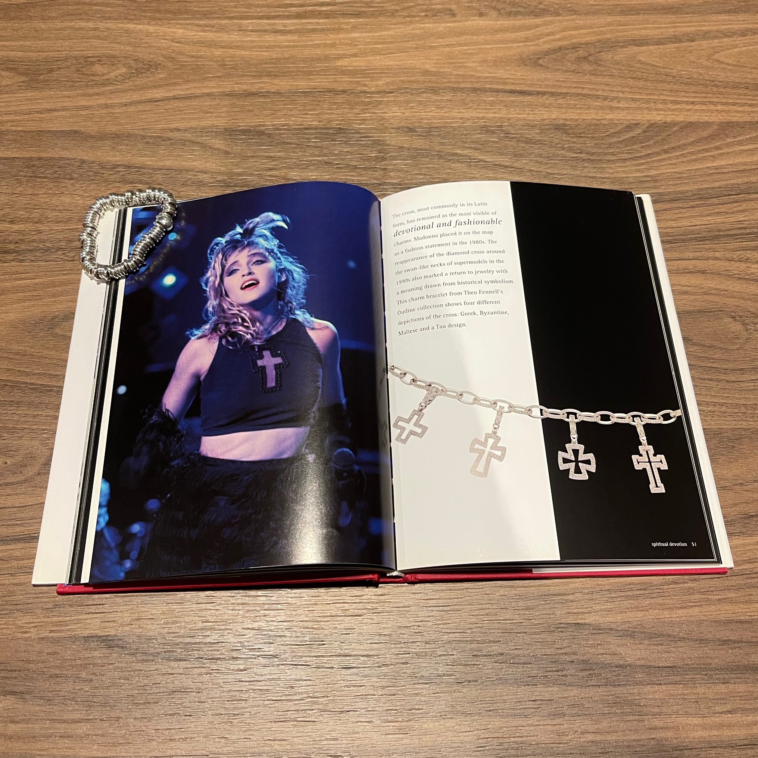 Chapter heading in Charming: The Magic of Charm Jewelry introducing the history of charm jewelry.