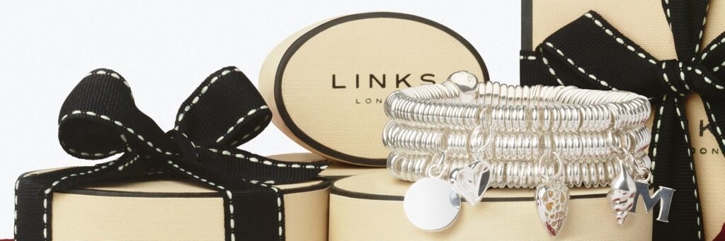 Links London sweetie bracelets and boxes