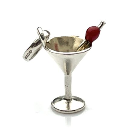 Vintage Cocktail Glass charm in Links London's The Vault collection