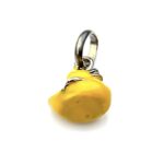 Professionally cleaned Links of London Silver Rubber Ducky Charm in well-worn condition