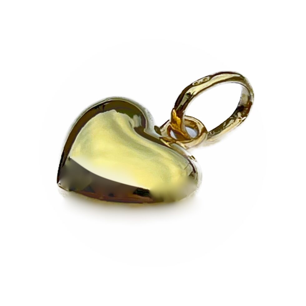 2010 Links of London Heart charm in 18ct gold vermeil