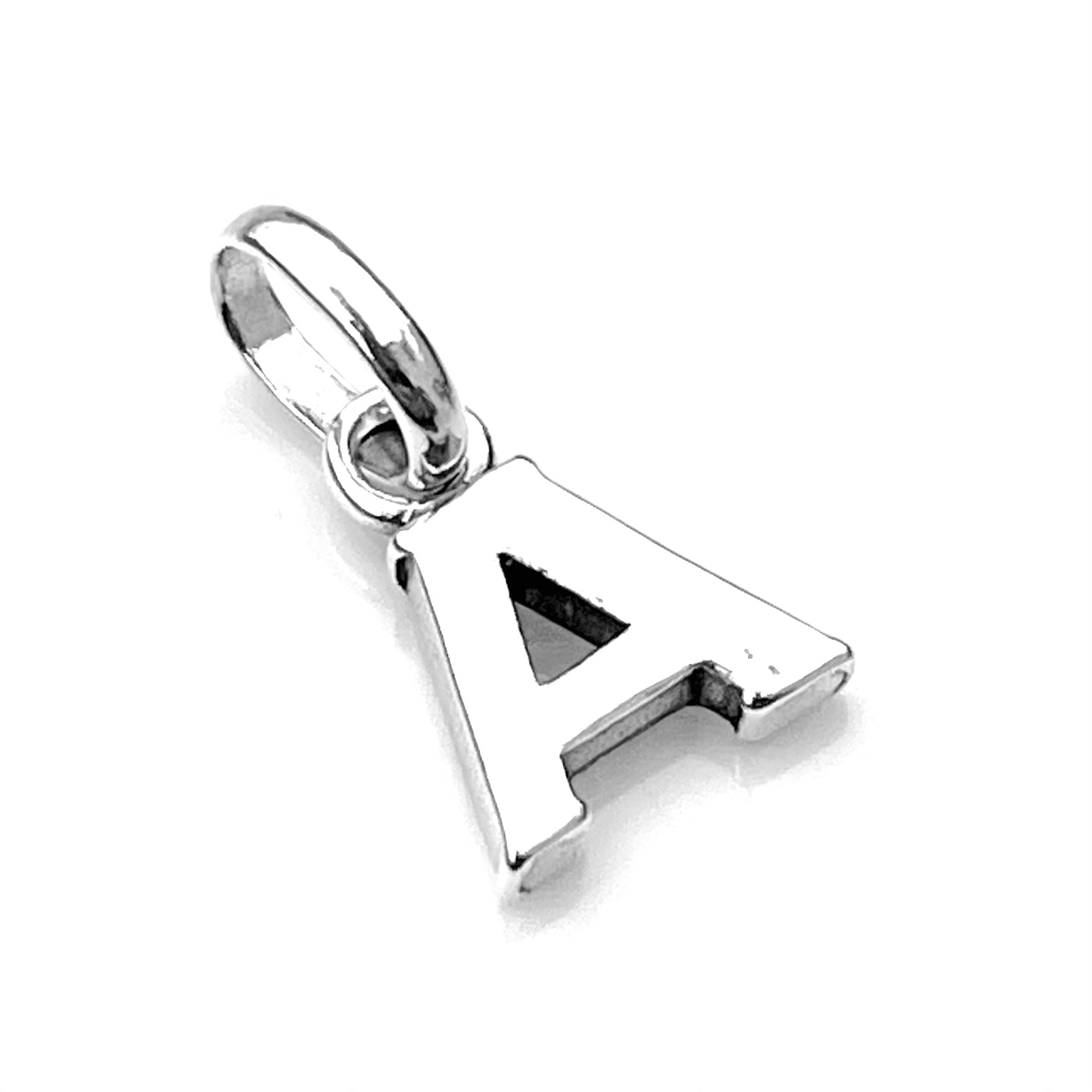 Sterling silver Initial A charm