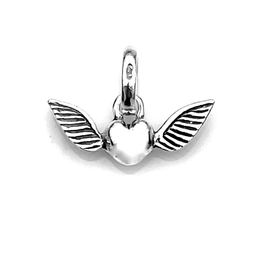 Links of London sterling silver Winged Heart charm