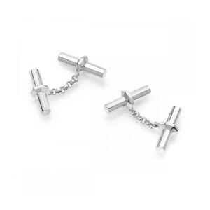 Sterling Silver Chain Cufflinks