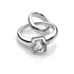 Links of London Big Rock Diamond Ring Charm