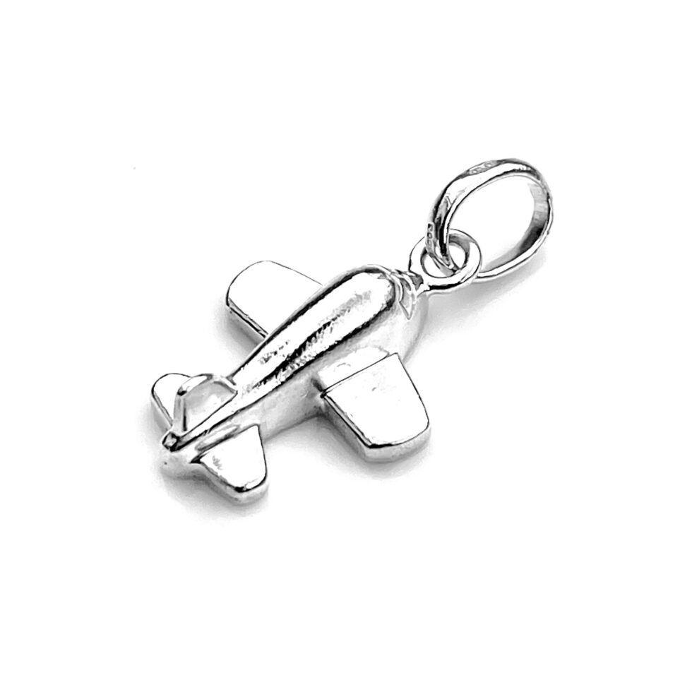 Links of London Classic Aeroplane charm in sterling silver