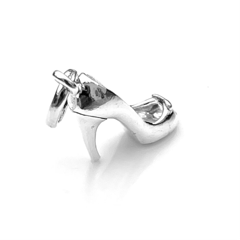 Links of London Classic High Heel Shoe charm with peep-toe design