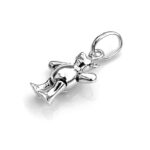 Close-up of articulated arms and legs on the Classic Teddy Bear charm