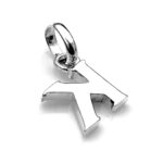 Back view of the 'K' Charm