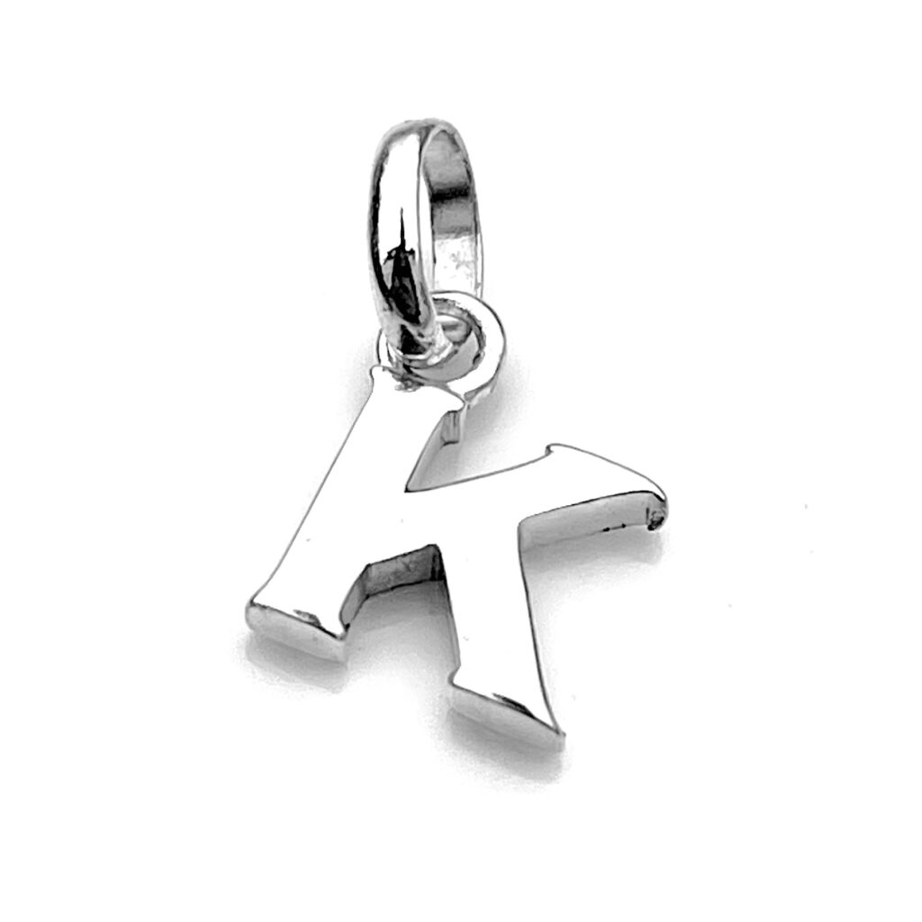 Sterling silver Links of London Letter 'K' Charm