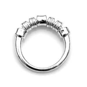 Vintage Links of London Sterling Silver Allsorts Ring showcasing bead details.