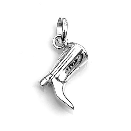 Top view of the Cowboy Boot charm highlighting its unique design