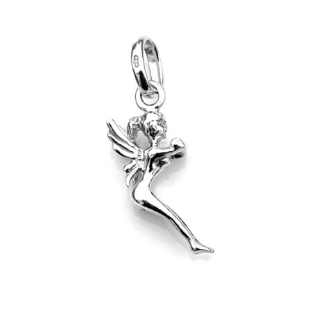 Side view showing the graceful pose of the Fairy charm