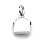Back view of the Links of London Sterling Silver House Charm