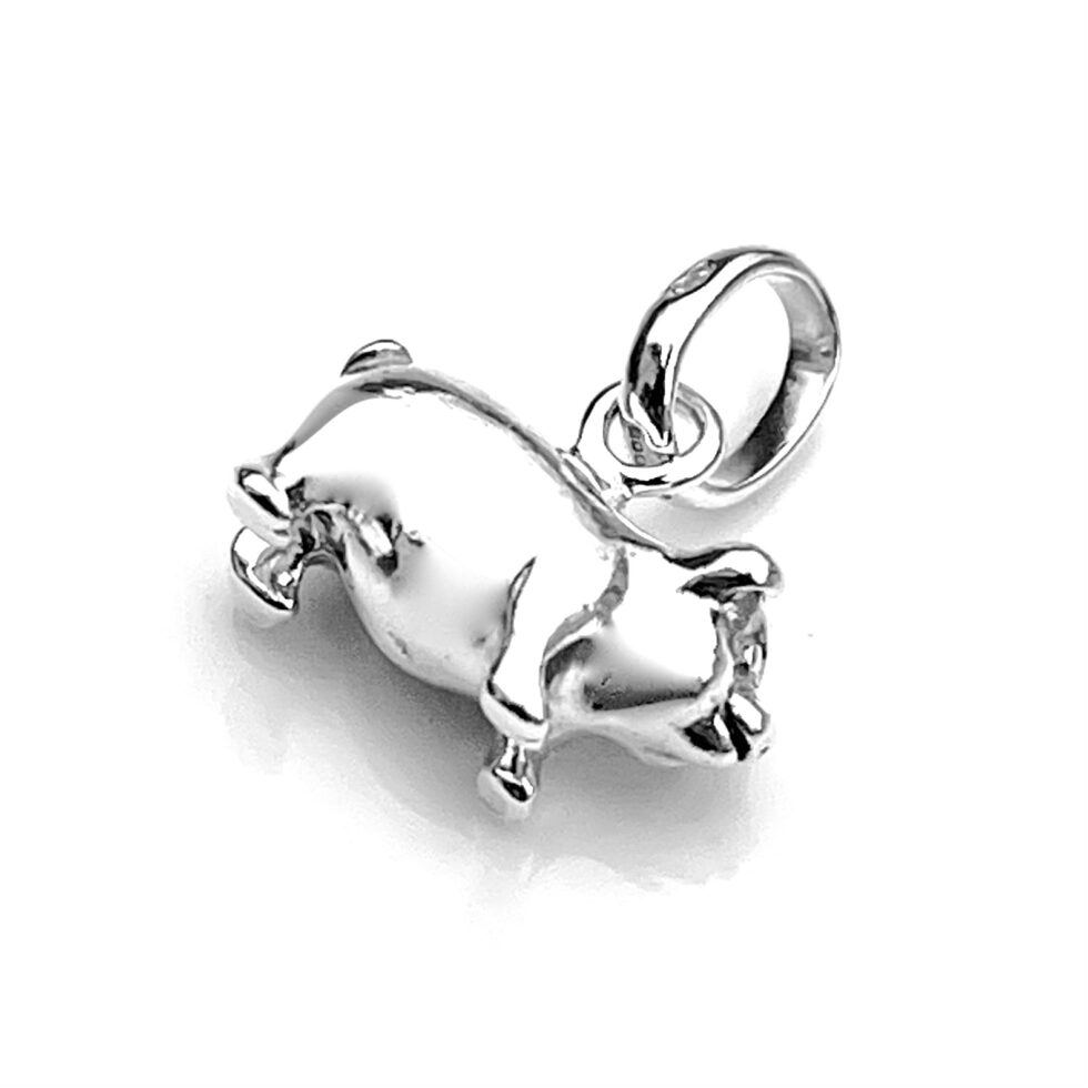 Links of London sterling silver Pot Bellied Pig charm