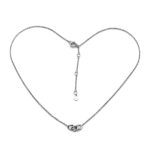 Adjustable length necklace displayed
