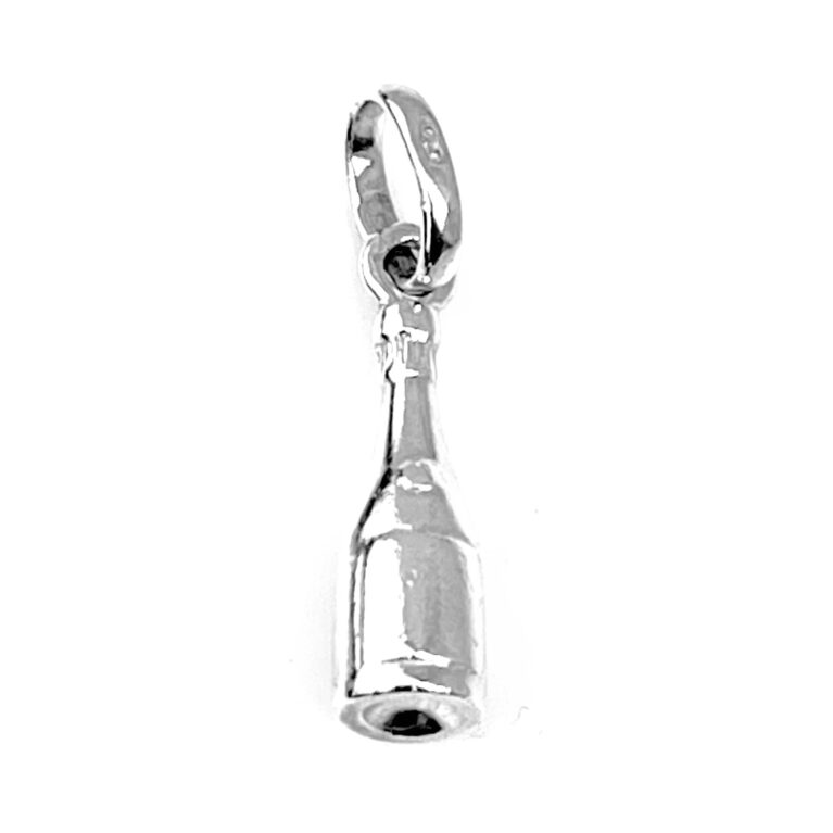 Close-up of the 2011 Links of London Champagne Bottle Charm.