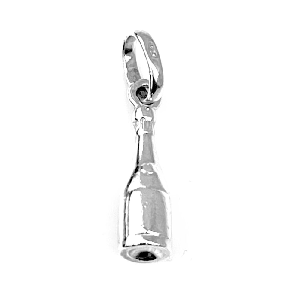 Close-up of the 2011 Links of London Champagne Bottle Charm.