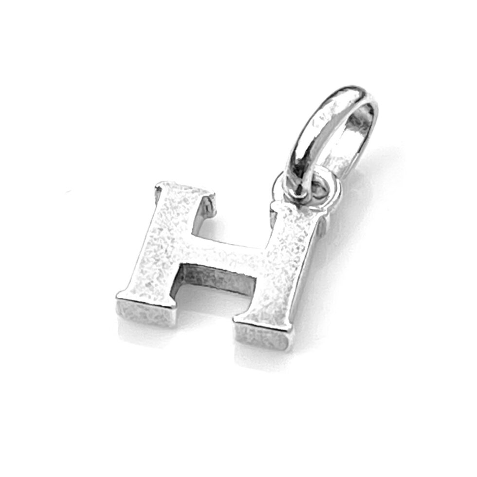 2008 Links of London Sterling Silver Letter 'H' Charm.