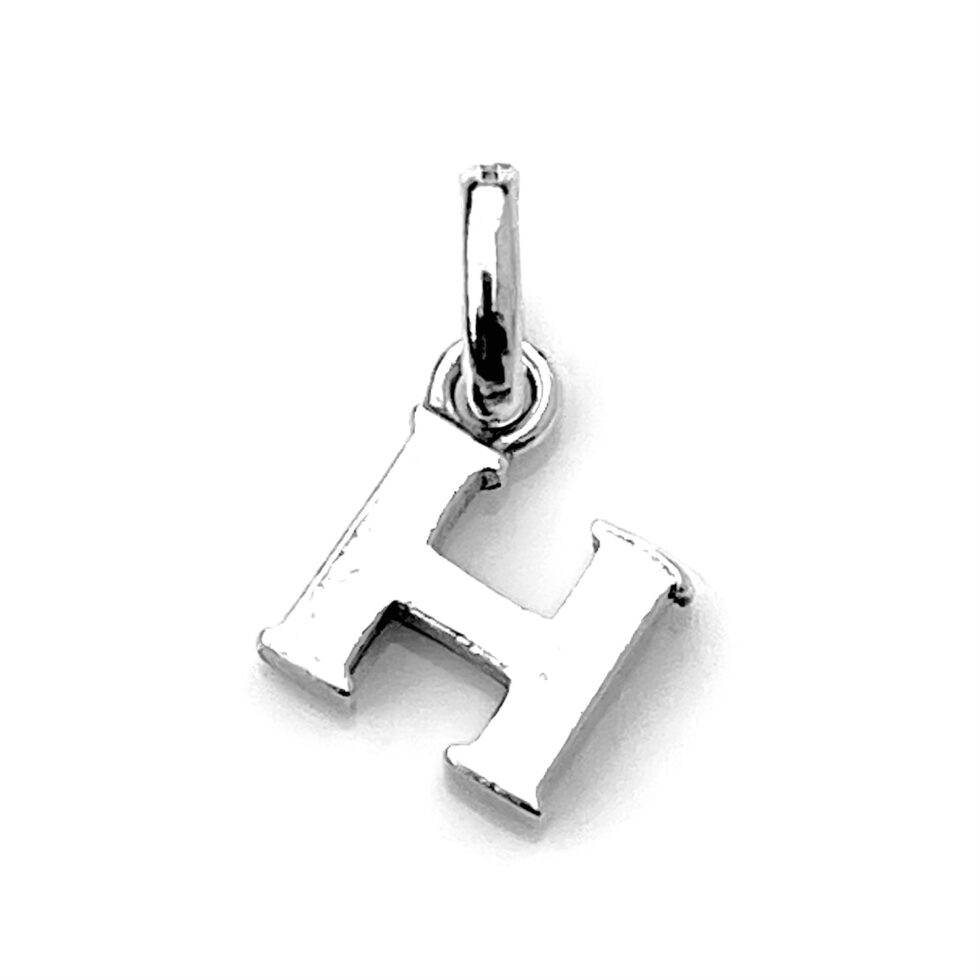 2008 Links of London Sterling Silver Letter 'H' Charm
