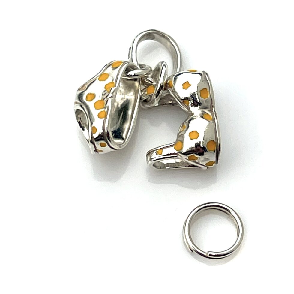 Links of London Yellow Polka Dot Bikini Charm.