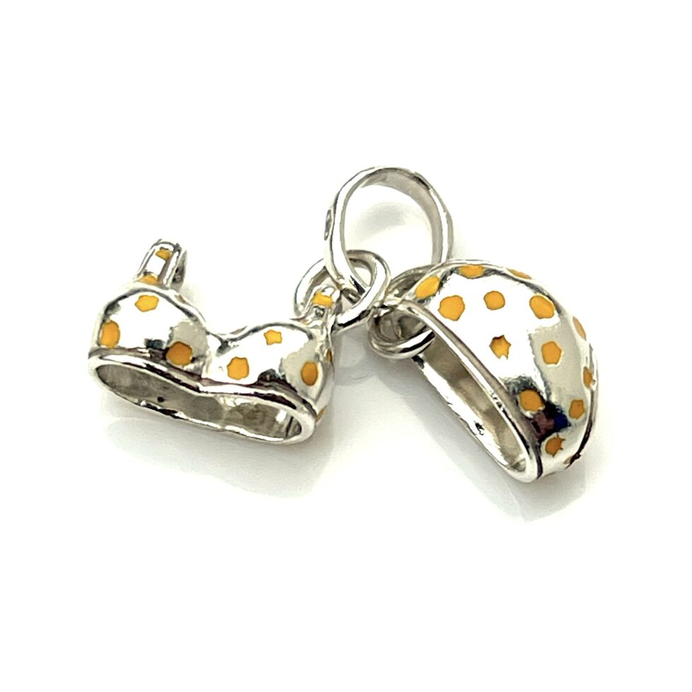 Links of London Yellow Polka Dot Bikini Charm.