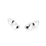 Vintage 2000 Links of London Sterling Silver Heart Cufflinks