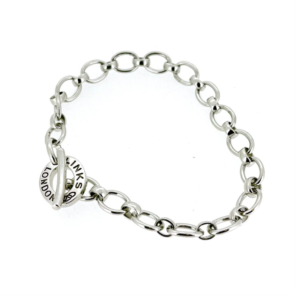 Classic Sterling Silver Charm Bracelet | Links of London 2006 Vintage