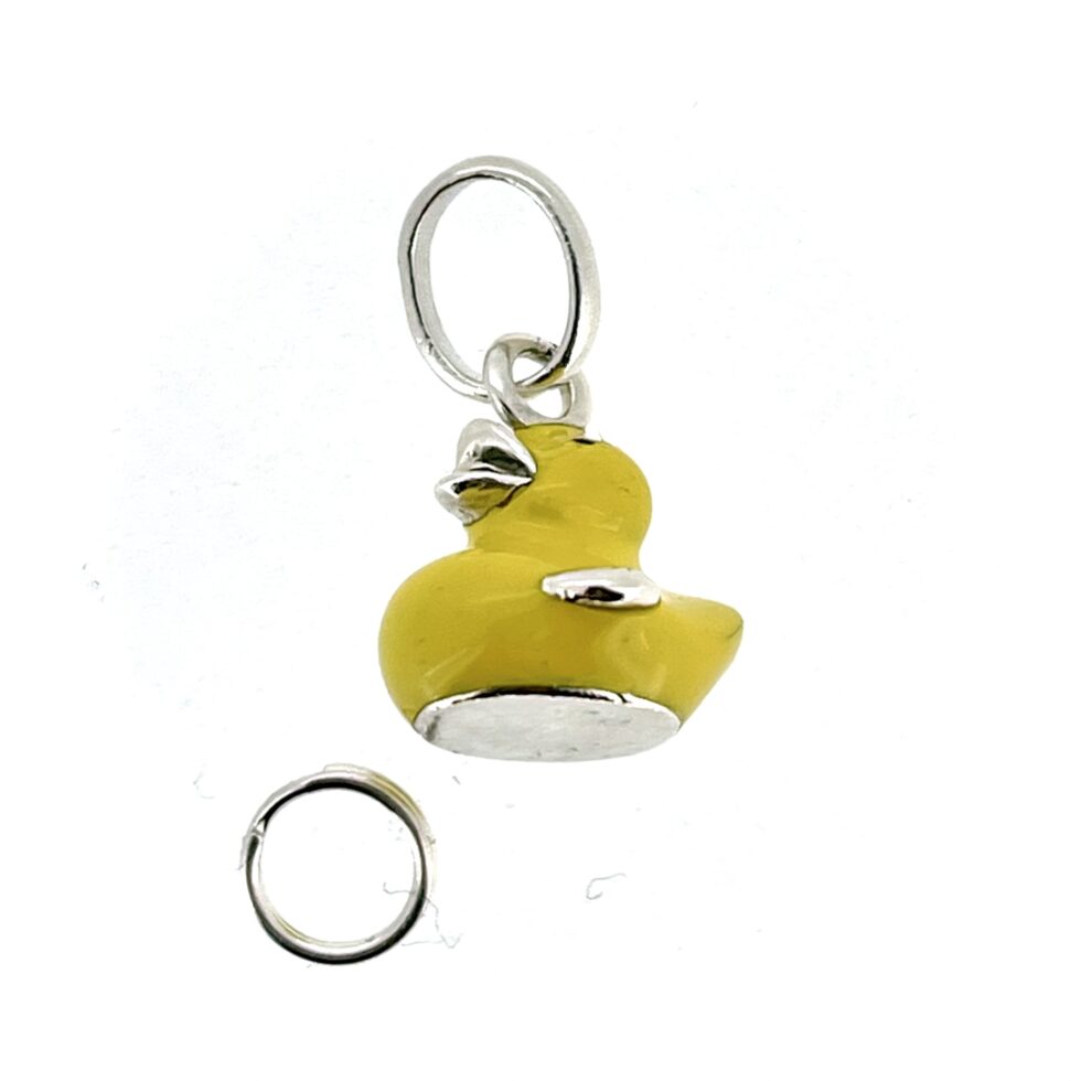 the 2008 Links of London Silver Rubber Ducky Enamel Charm.