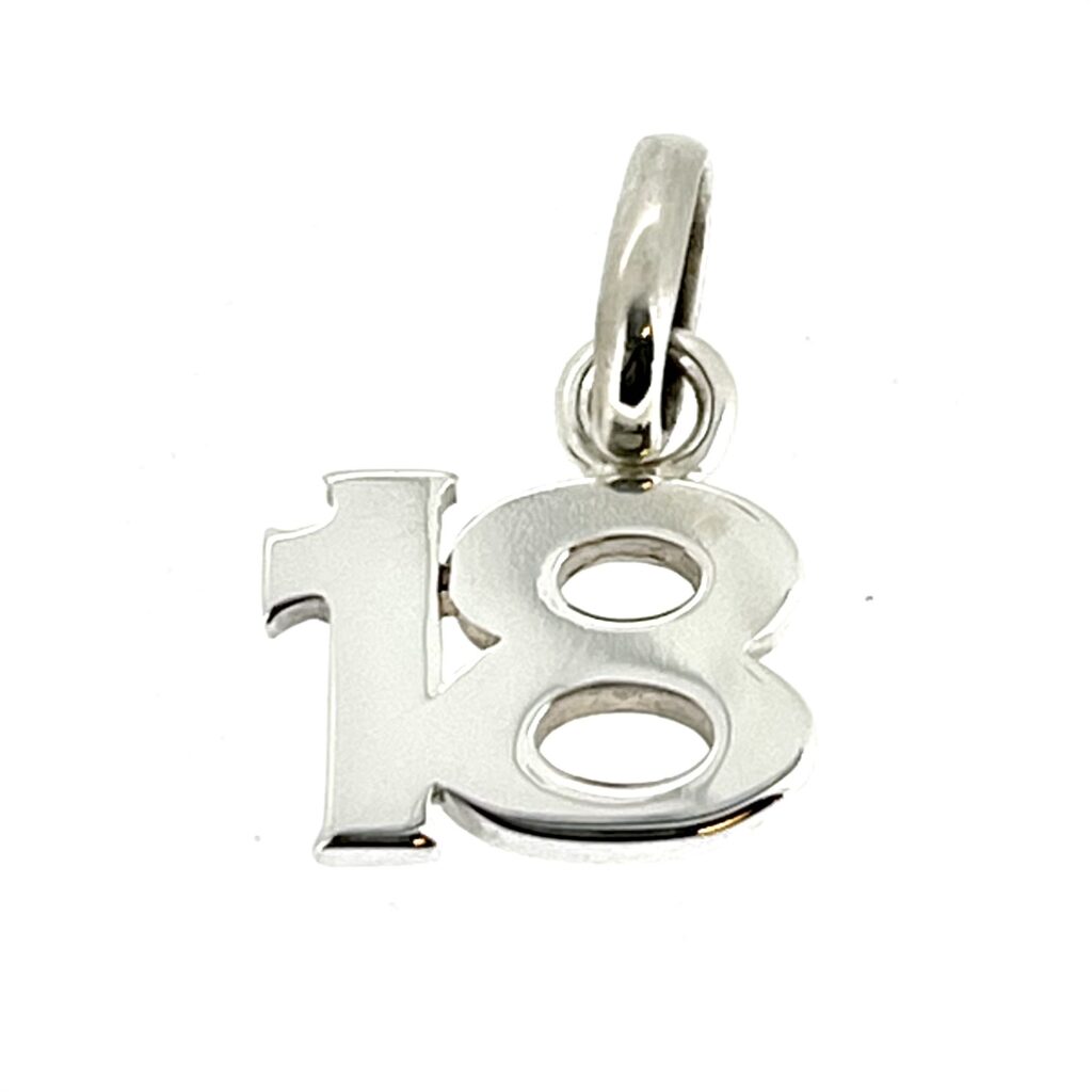 2008 Links of London Sterling Silver 18 Charm