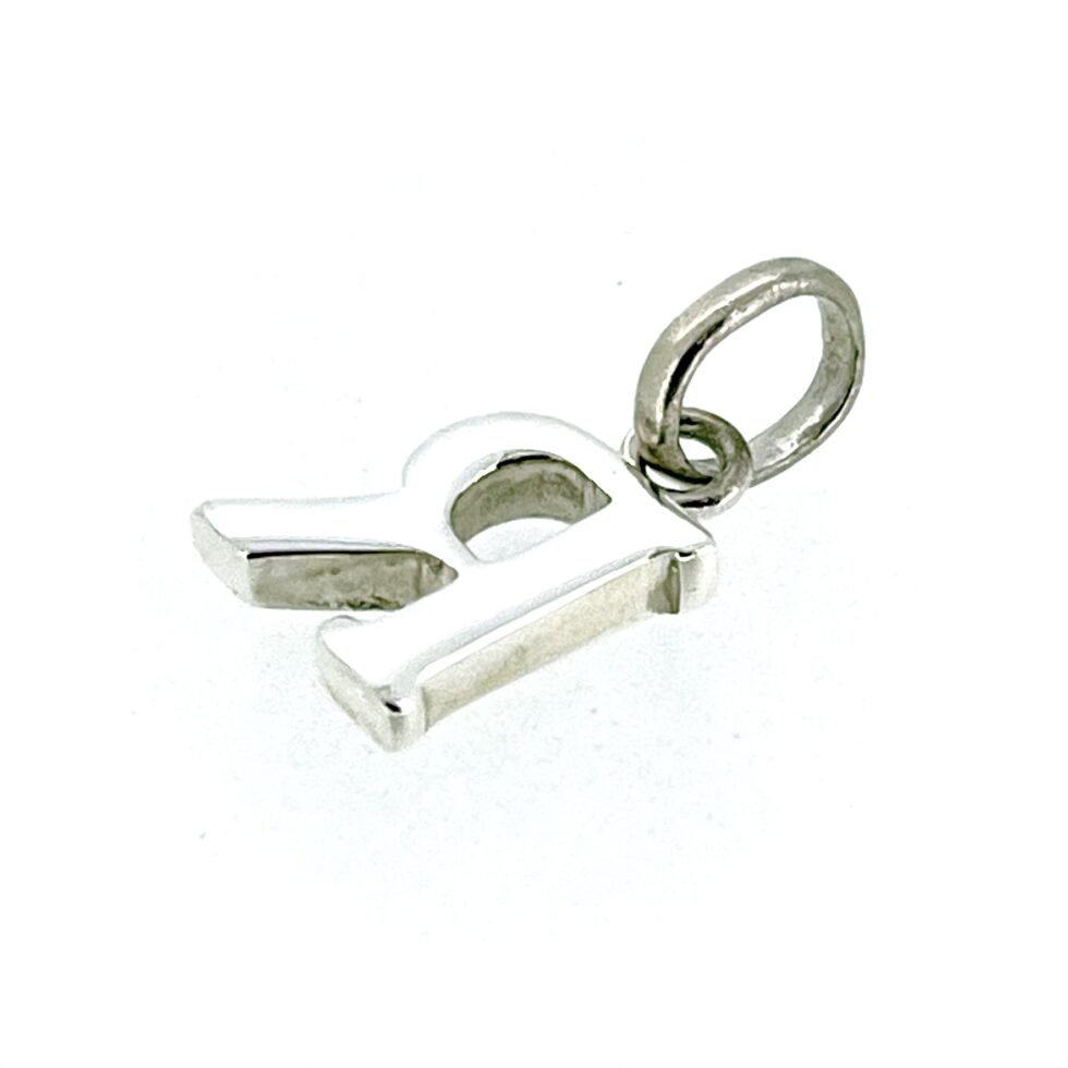the 2009 Links of London Classic Sterling Silver 'R' Charm.