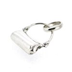 side of vintage 2009 Links of London handbag charm.