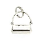 back view of vintage 2009 Links of London handbag charm.