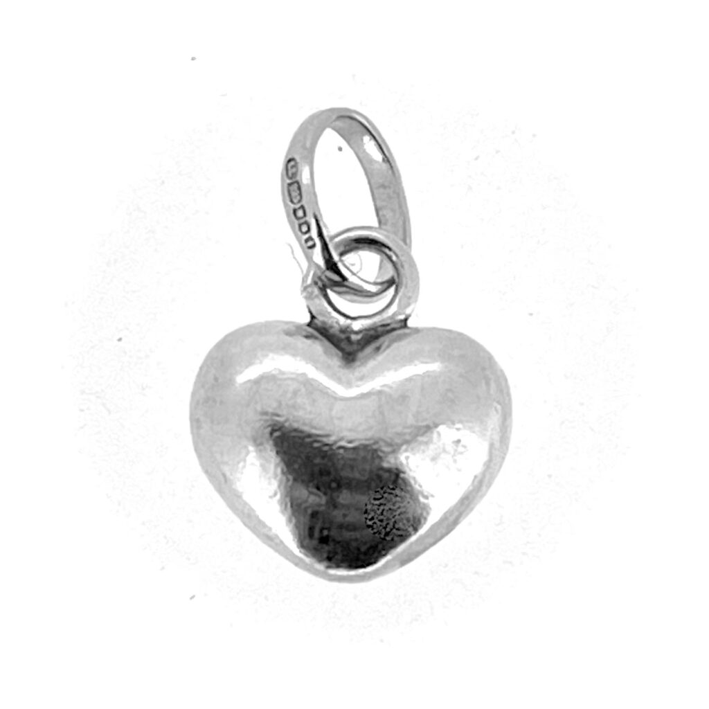 The Mini Heart Charm displayed against a white background.