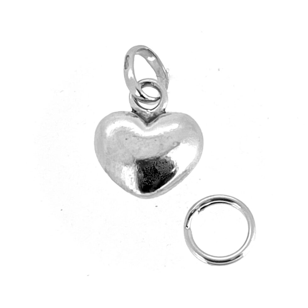2010 Links of London Mini Sterling Silver Heart Charm.