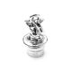 2010 Links of London Rabbit in Top Hat Charm in sterling silver.