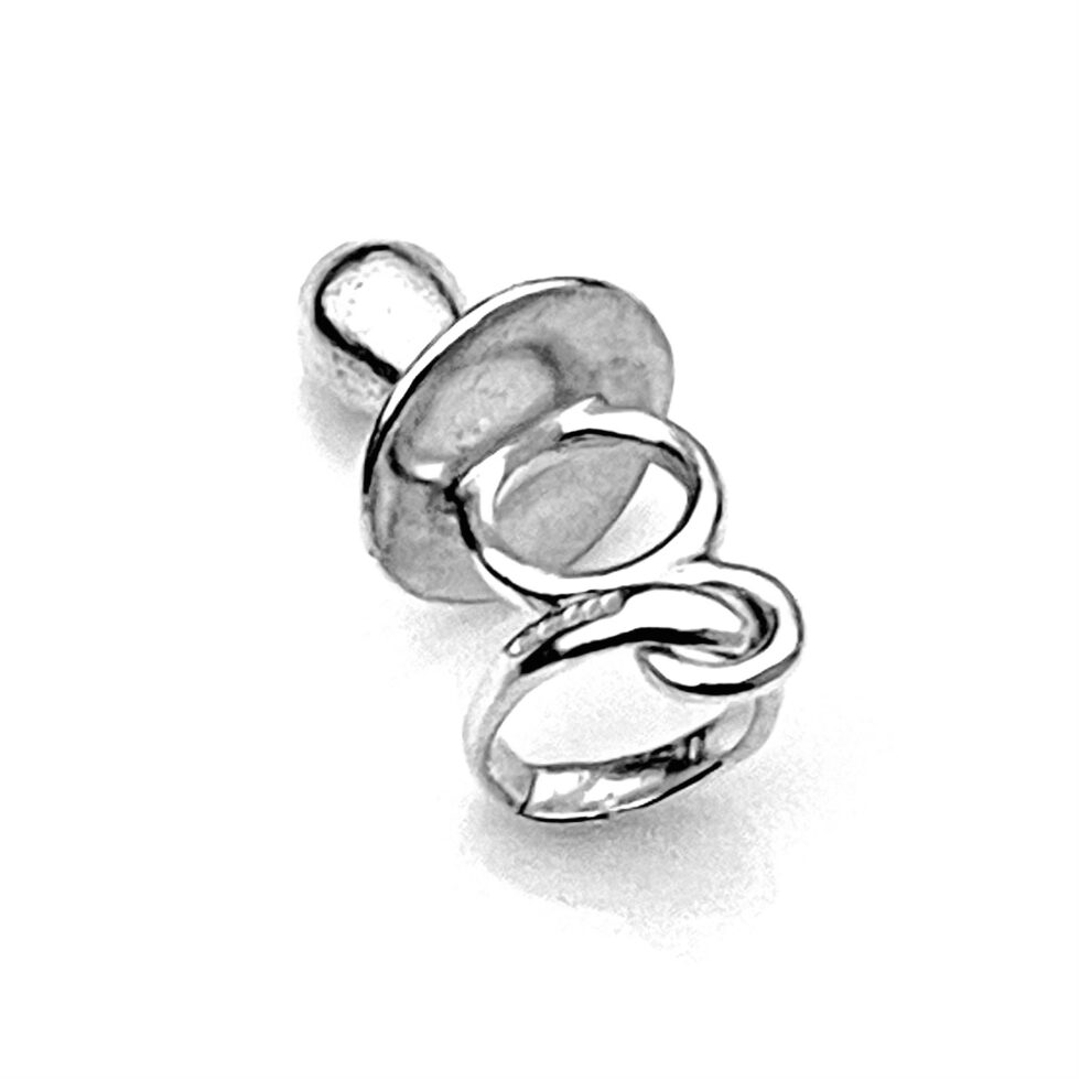 the 2011 Links of London Baby’s Dummy Charm in sterling silver.