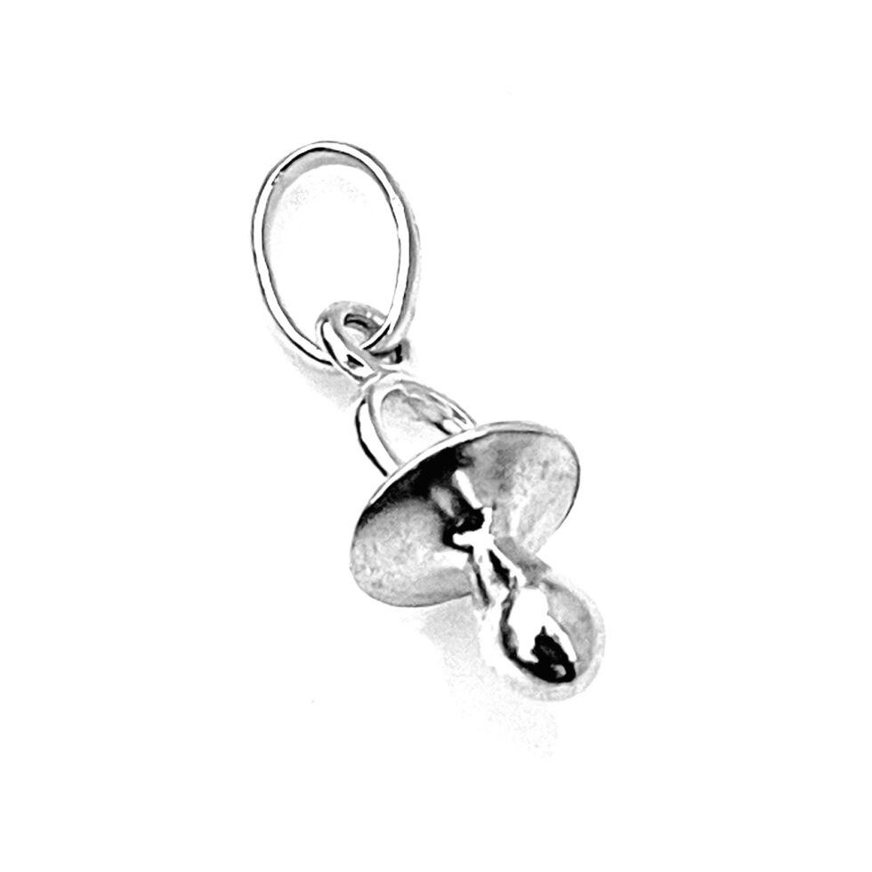 Links of London Baby’s Dummy Charm in sterling silver.