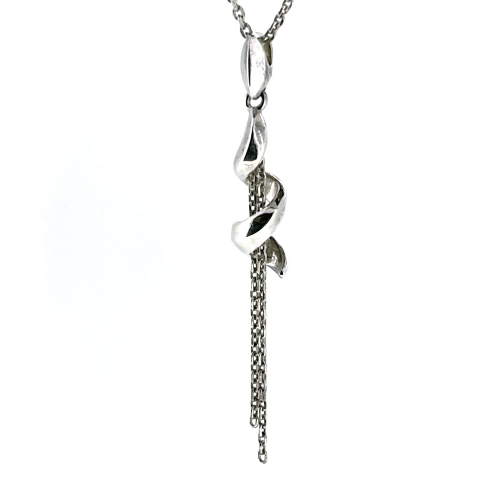 2012 Links of London Entwine Stiletto Pendant Necklace