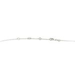Adjustable chain with interlocking rings detail displayed on a white background.