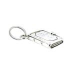 side view of the 2010 Links of London "Once Upon a Time" Book Charm.