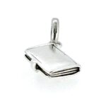 side view of the 2010 Links of London "Once Upon a Time" Book Charm.