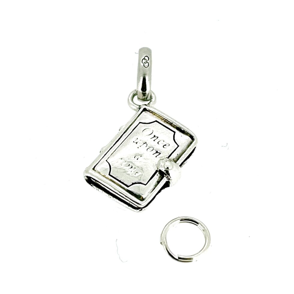 view of the 2010 Links of London "Once Upon a Time" Book Charm.