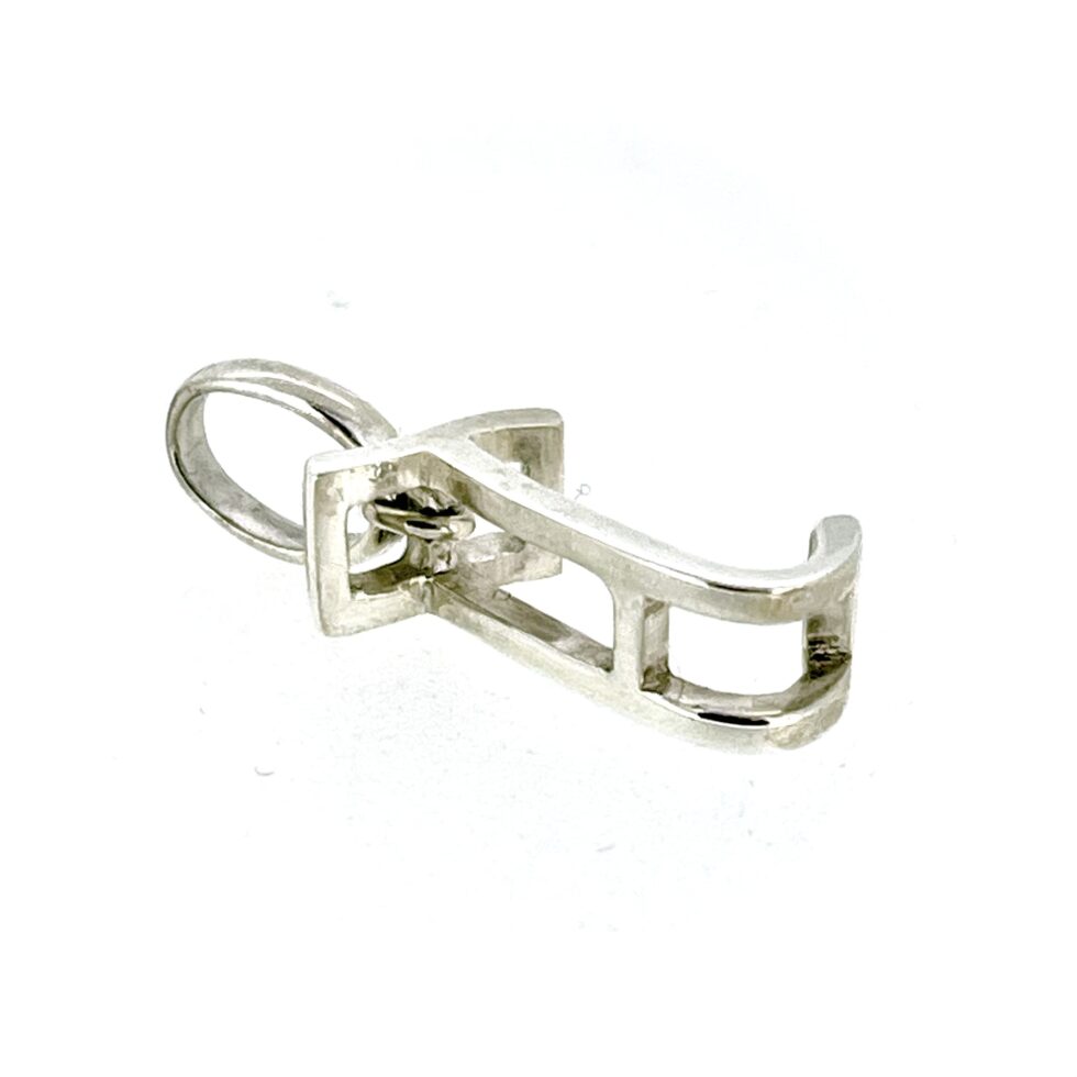 Links of London Sterling Silver 3D Letter J Charm