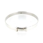 front of the Vintage Links of London Silver Expandable Baby Bracelet.