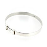 top of the Vintage Links of London Silver Expandable Baby Bracelet.