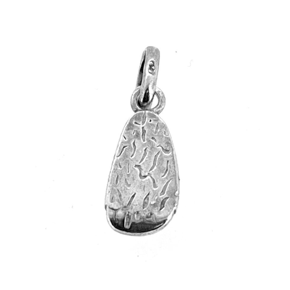 2004 Links of London Sterling Silver Sandal Charm showing under sole