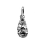 2004 Links of London Sterling Silver Sandal Charm showing the buckle straps.