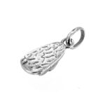 2004 Links of London Sterling Silver Sandal Charm showing sole detail