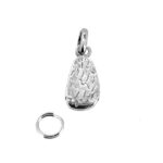 2004 Links of London Sterling Silver Sandal Charm showing sole